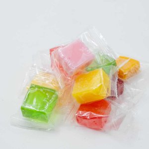 Фруктовое ассорти кубик разноцветные вес