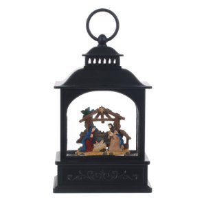 Изделие декоративное Фонарь подсветка L13 W7,5 H24,5см полимер