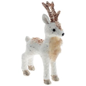 Фигурка декор Олень L13 W5 H23см полимер 776457