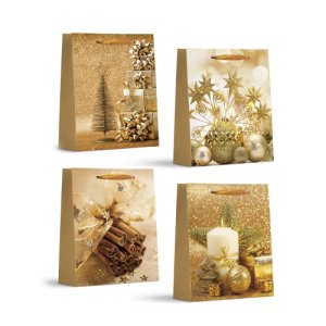 Пакет подарочный бум L18 W8,5 H24см 783231