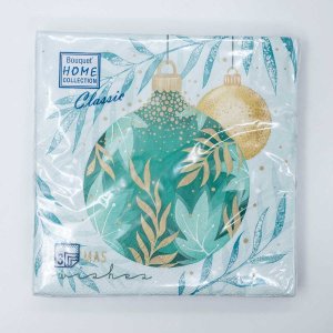 СалфеткиХоумКоллекшнКлассик Изящное украшение 3сл 20 лист