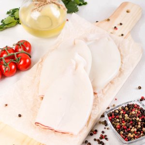 Кальмар очищенный п/ф вес