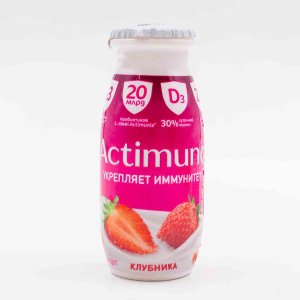 Продукт кисломолочный Актимуно Клубника 1.5% пл/б 95г