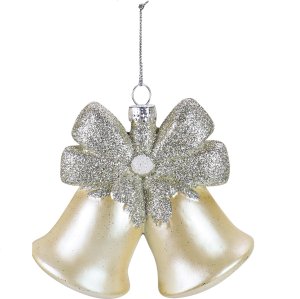 Украшен елоч подвес Звон праздника 11х5,2х9,3см пластик НУ-3373