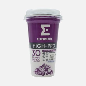 Напиток к/м Экспонента Хай-Про Черника-Земляника обезж б/сах 250г