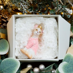 Фигурка Чихуахуа 12х9х2 стекло 3045К02