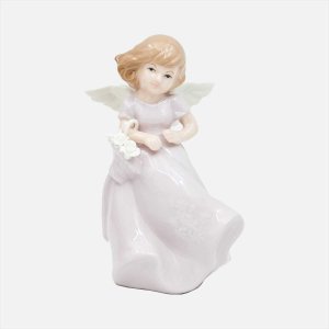 Фигурка Лефард Ангел 9,7*7,5*15,9см керамика 146-1953