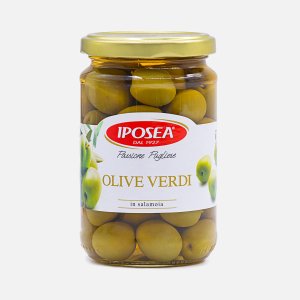 Оливки Ипосеа целые ст/б 290г