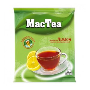 Напиток МакТи чайный с ароматом Лимона растворимый пл/пак 18г