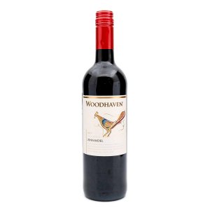Вино Вудхэвен Зинфандель ординарное сортовое красное полусухое 10-13.5% ст/б 0,75л