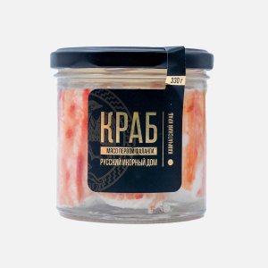 Мясо краба Русский икорный дом первая фаланга ст/б 330г