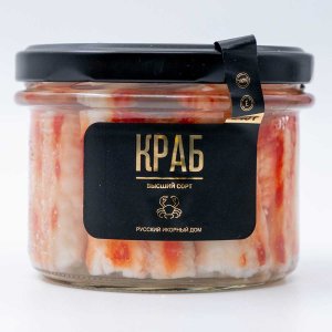 Мясо краба Русский икорный дом коленце с/с ст/б 250г