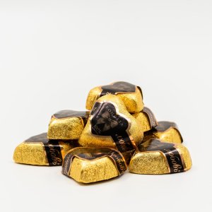 Конфеты Люкс Кэнди Черная любовь тем шок с пралине фундук вес