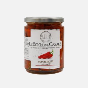 Перчики Ле Бонта дел Касале острые ст/б 314мл