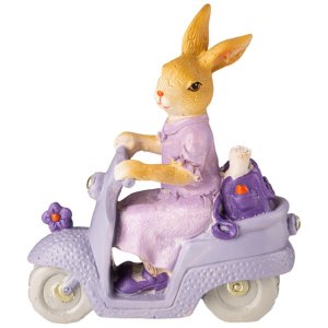 Статуэтка Лефард Кролик 12х5х14,5см полистоун 162-1102