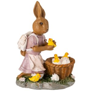 Статуэтка Лефард Кролик 9,5х5,5х13см полистоун 162-1168