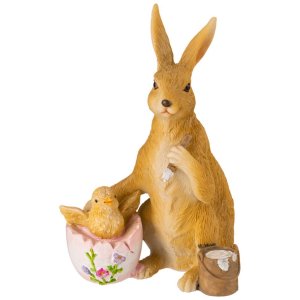 Статуэтка Лефард Кролик 9,5х8х15см полистоун 162-1098