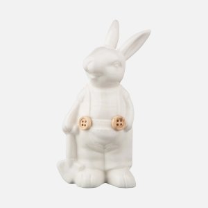 Фигурка Лефард Кролик 5х4х10см фарфор 146-1560