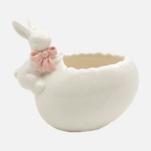 Конфетница L11 W7 H9см фарфор 