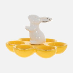 Тарелка для яиц L16 W16 H10см керамика