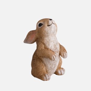 Фигурка декоративная Заяц L6 W8 H10,5см полимер