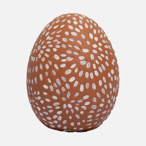 Фигурка декоративная Яйцо L7 W7 H9см керамика 797379