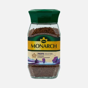 Кофе Монарх Пасифик Селекшен растворимый ст/б 180г