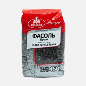 Фасоль Агро-Альянс Экстра Прето черная 450г