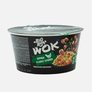 Лапша БигБон Вок б/п Курица в соусе терияки 85г