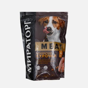 Корм Мираторг Мит д/взр соб из ароматной курочки 500г