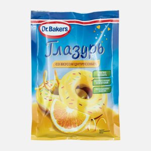 Глазурь ДрБейкерс со вкусом цитрусовых 90г