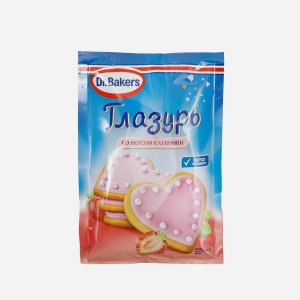 Глазурь ДрБейкерс со вкусом клубники 90г