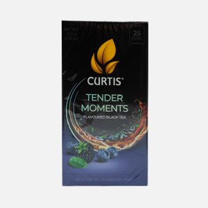 Чай Кертис Тендер моментс черный 25пак*1,5г к/к 37,5г