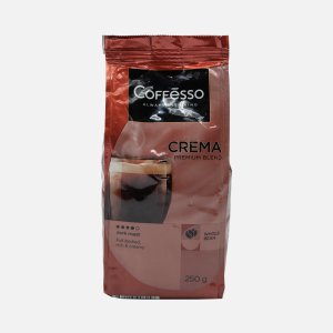 Кофе Коффессо Крема темная обжарка в зернах м/у 250г