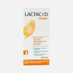 Средство Лактацид Классик деликатное д/интим гигиены 200мл