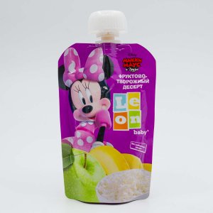 Десерт Леон Минни Фруктово-творожный 90г