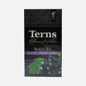 Чай Тернс Блэккурант и Минт Черная смородин/Мята черн25пак*1,8г к/к45г