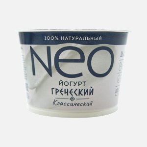 Йогурт НЕО Греческий классический 2% пл/ст 230г