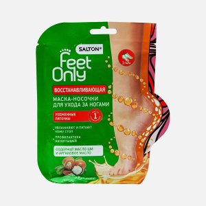 Маска-носочки Салтон д/ухода за ногами Восстанавливающая 1 пара