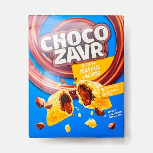 Завтрак Шокозавр Хрустящ подушечки с шоколадно-молоч начинкой к/к 220г