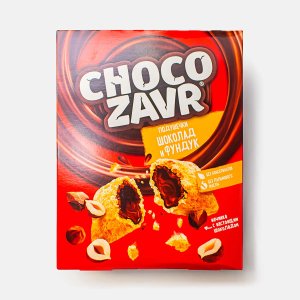 Завтрак Шокозавр Хрустящ подушечки с шоколадно-орех начинкой к/к 220г