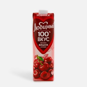 Нектар Любимый Яблоко/вишня/черная рябина т/п 0,97л