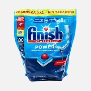 Средство Финиш Пауэр Все в 1 Таблетки д/пос маш 100шт 1600г