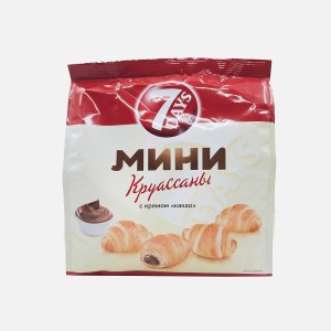 Круассаны 7Дейс Мини с кремом какао 176г