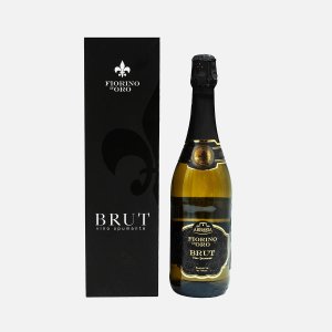 Вино игристое Фиорино Доро Брют бел брют 11% п/у 0,75л
