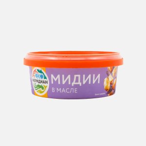 Мидии Меридиан в масле пл/б 270г