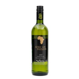 Вино Африкан Пэшн Шенен Блан сортовое ординарное белое полусухое 13% ст/б 0,75л