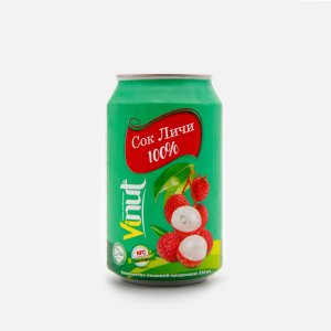 Сок Винат Личи 100% ж/б 330мл