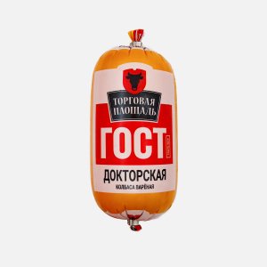 Колбаса Торговая площадь Докторская п/а 350г