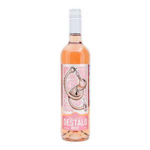 Вино Дестало ДОК ординарное розовое полусухое 9-10.5% ст/б 0,75л